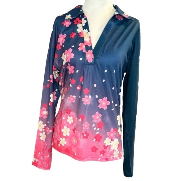 Floral Pullover 2 Sweater Bundle - Size Small (Oversized) NWOT - Picture 2 of 9